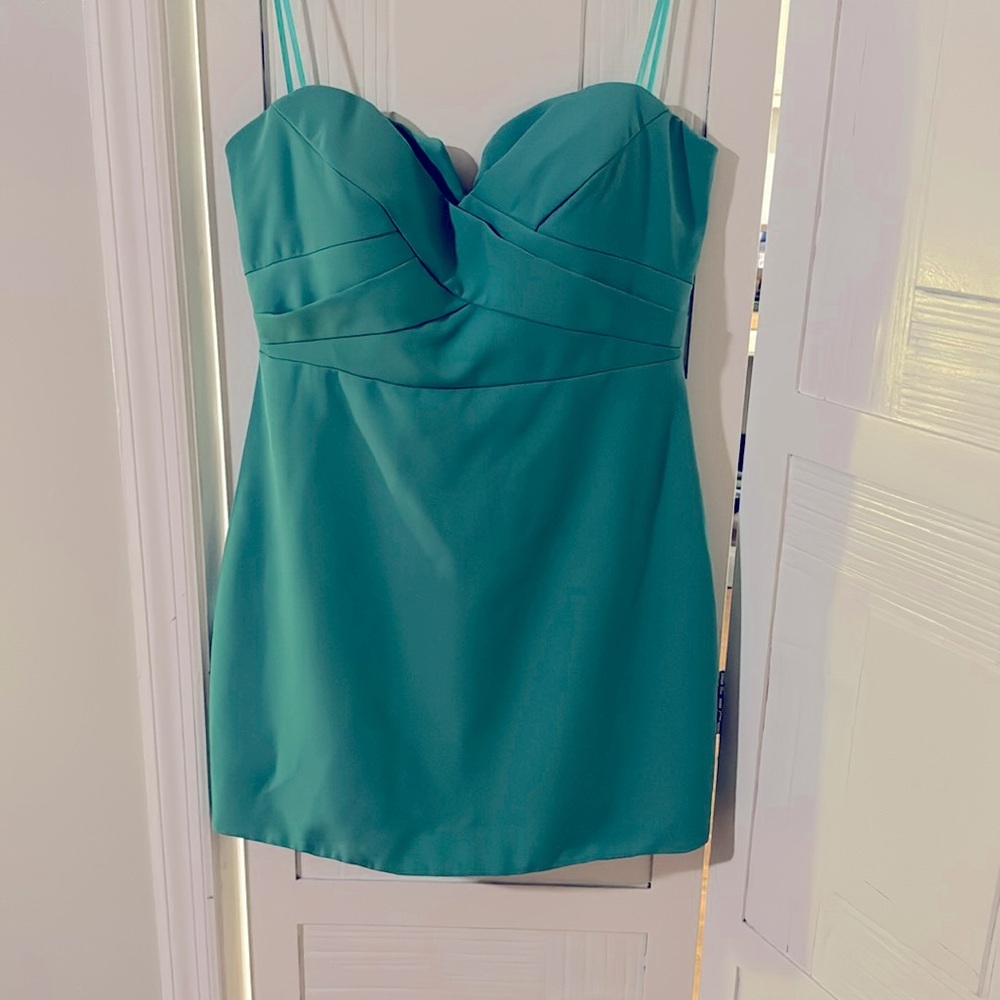 Large Seafoam Strapless Dress Do+Be
